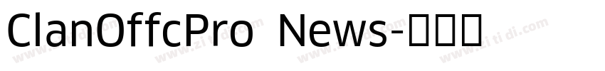 ClanOffcPro News字体转换